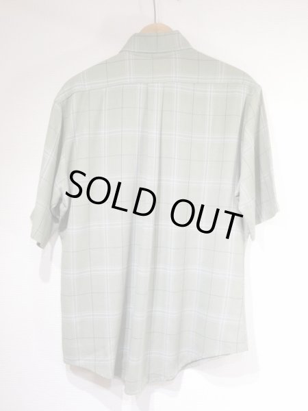 60s Penneys TOWNCRAFT The INN Shop RAYON PLAID S/S BD SHIRT