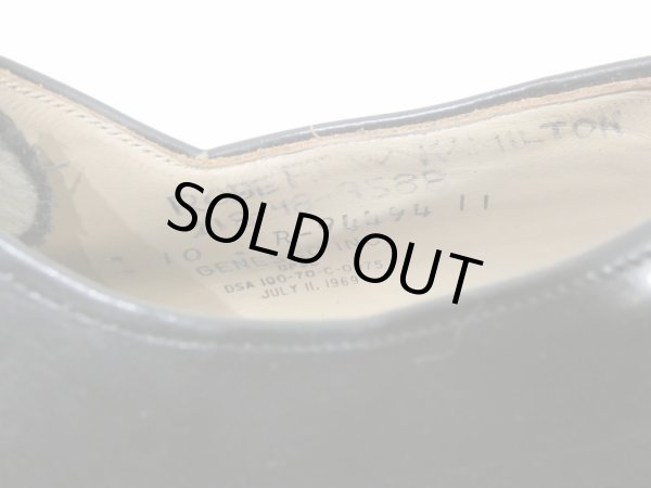 画像9: 60s '69 US NAVY USN OXFORD SERVICE SHOES 10R (9)