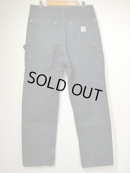 画像2: 00s '03 Carhartt DOUBLE KNEE BLACK DUCK PAINTER WORK PANTS MADE IN USA (2)