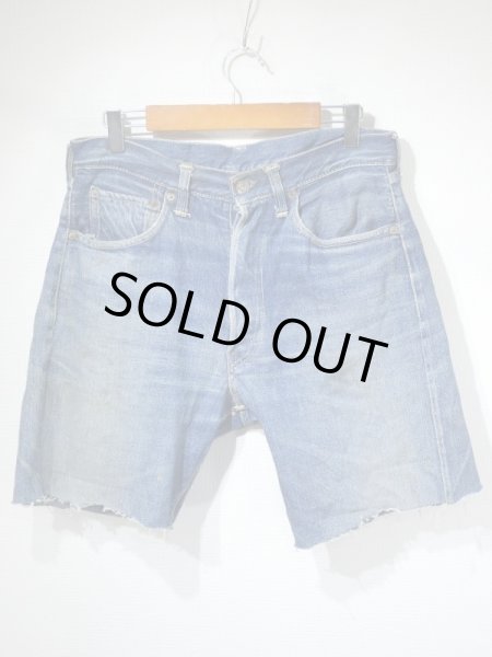 画像1: 50s LEVI'S 501XX DENIM PANTS CUT OFF (1)