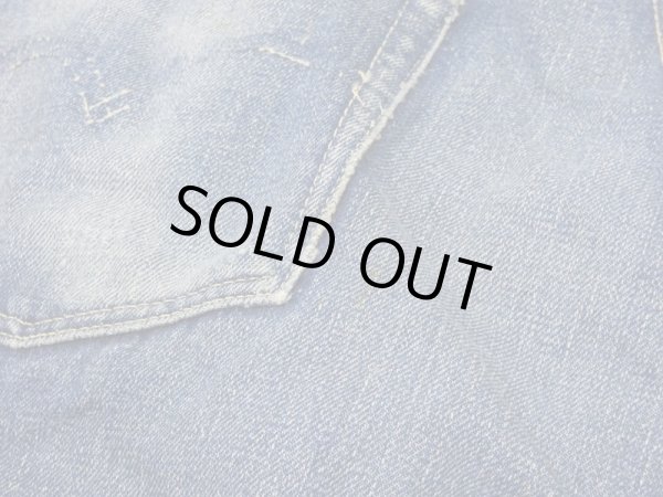 画像11: 50s LEVI'S 501XX DENIM PANTS CUT OFF (11)