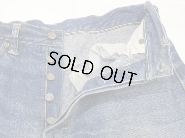 画像5: 50s LEVI'S 501XX DENIM PANTS CUT OFF (5)