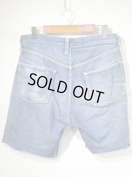 画像2: 50s LEVI'S 501XX DENIM PANTS CUT OFF (2)