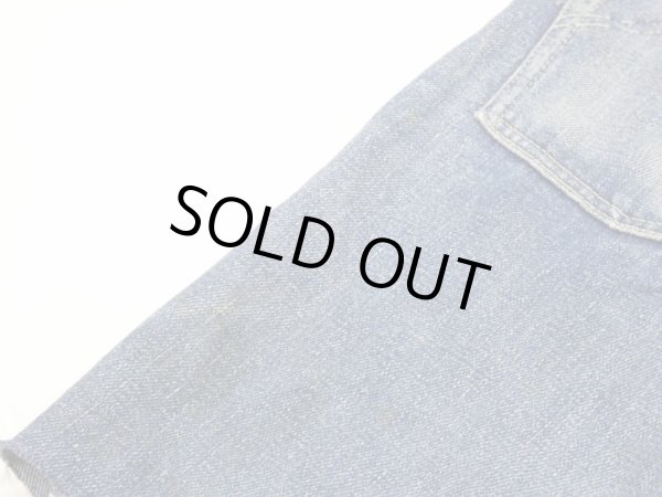 画像13: 50s LEVI'S 501XX DENIM PANTS CUT OFF (13)