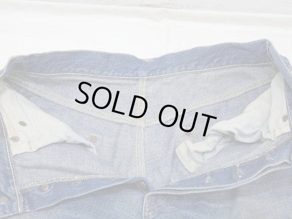 画像6: 50s LEVI'S 501XX DENIM PANTS CUT OFF (6)