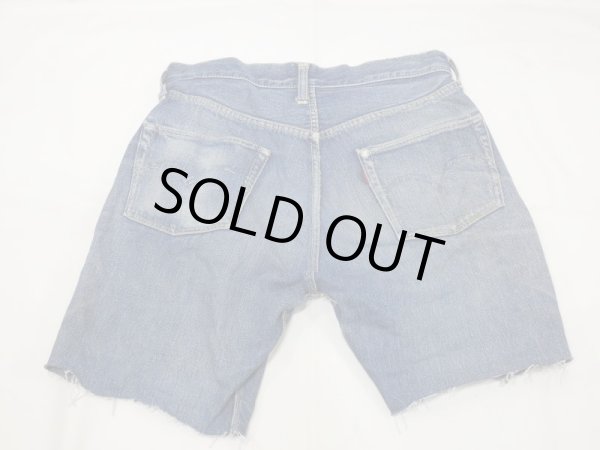 画像10: 50s LEVI'S 501XX DENIM PANTS CUT OFF (10)
