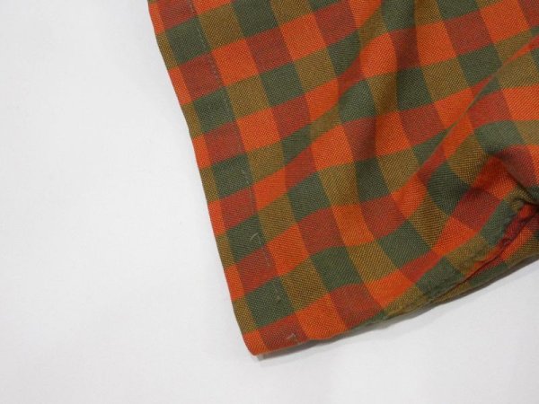 画像10: 60s Paddle&Saddle OPEN COLLAR PLAID S/S SHIRT (10)