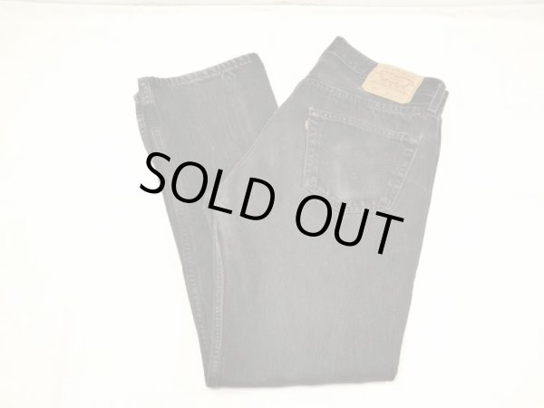 画像3: 90s Levi'ｓ501 SULFUR DYE BLACK DENIM PANTS  (3)