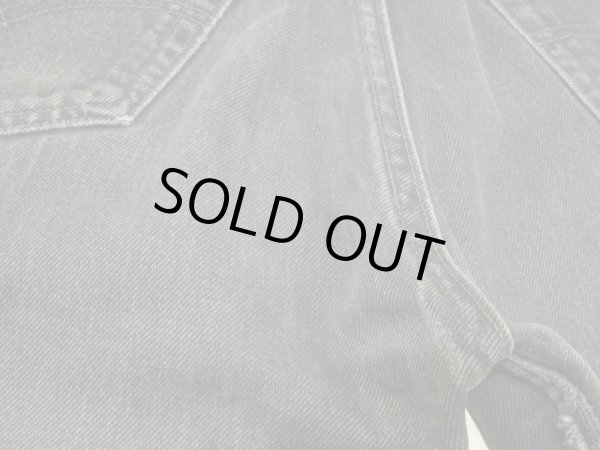 画像14: 90s Levi'ｓ501 SULFUR DYE BLACK DENIM PANTS  (14)