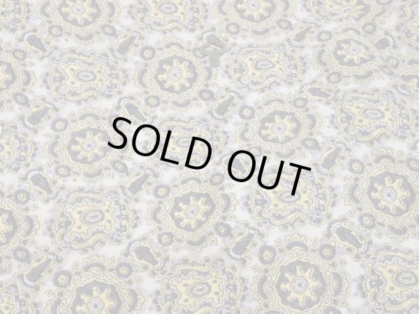 画像7: 60s Littler IZOD PAISLEY EMBLEM PATTERN OPEN COLLAR S/S SHIRT (7)