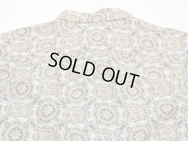 画像10: 60s Littler IZOD PAISLEY EMBLEM PATTERN OPEN COLLAR S/S SHIRT (10)