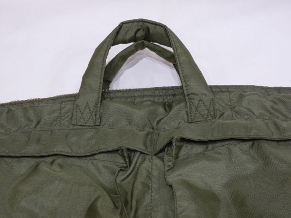 画像4: 70s '77 US AIR FORCE USAF HELMET BAG 3rd MODEL (4)
