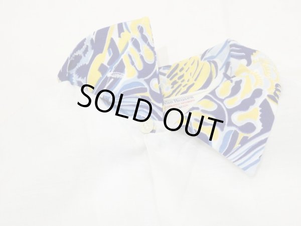 画像5: 50s VAN HEUSEN TROPICAL FLOWERS SWITCHING PATTERN HAWAIIAN SHIRT (5)