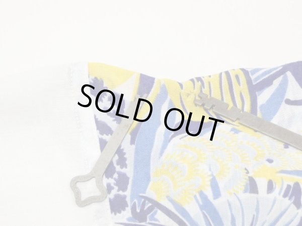 画像8: 50s VAN HEUSEN TROPICAL FLOWERS SWITCHING PATTERN HAWAIIAN SHIRT (8)