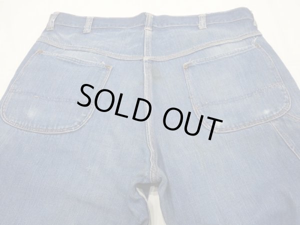 画像16: 50s JC Penney BIG MAC DENIM PAINTER WORK PANTS (3) (16)
