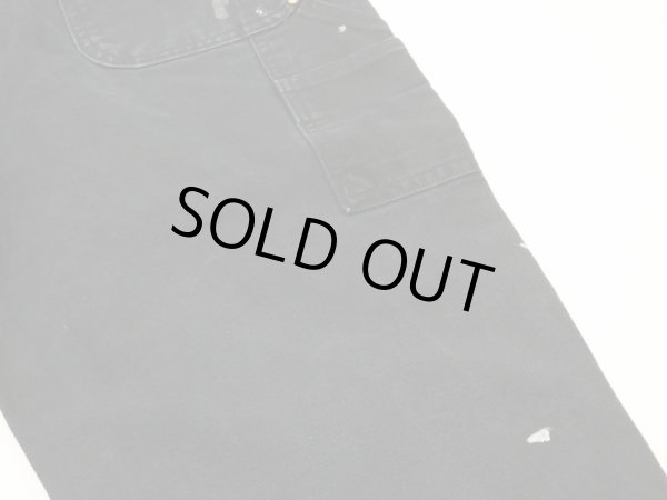 画像12: 00s Carhartt DOUBLE KNEE BLACK DUCK PAINTER WORK PANTS MADE IN USA (12)