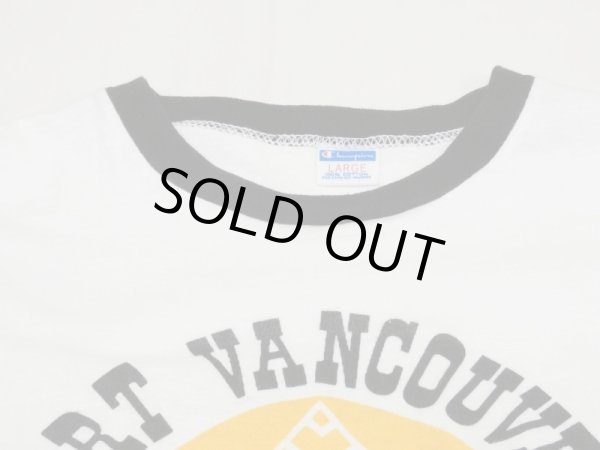 画像4: 70s Champion BAR TAG SOAK PRINT RINGER T-SHIRT (4)