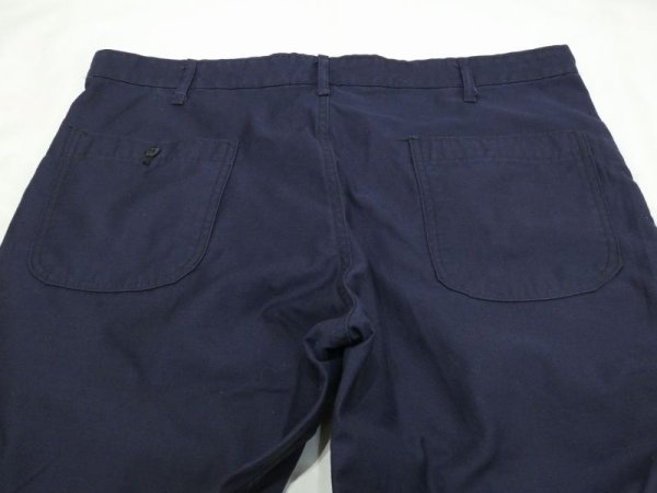画像8: 80s '81 US NAVY USN  UTILITY TROUSERS BAKER PANTS DEAD STOCK  ONE WASH (8)
