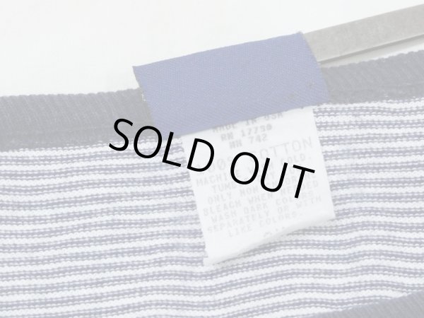 画像4: 80s 90s HONORS STRIPE BORDER T-SHIRT 3X (4)