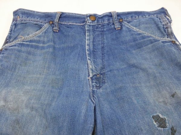 画像4: 60s Old Kentucky DENIM PAINTER WORK PANTS (4)
