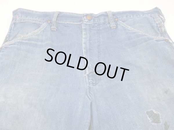 画像4: 60s Old Kentucky DENIM PAINTER WORK PANTS (4)