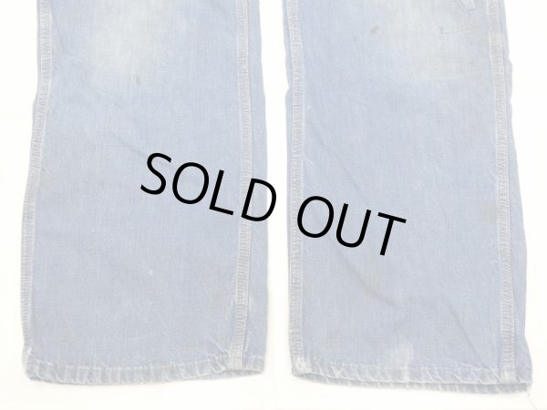 画像9: 60s Old Kentucky DENIM PAINTER WORK PANTS (9)