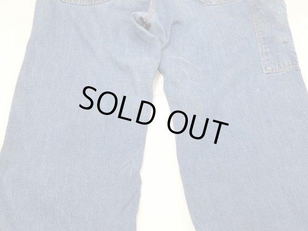 画像14: 60s Old Kentucky DENIM PAINTER WORK PANTS (14)