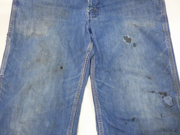 画像8: 60s Old Kentucky DENIM PAINTER WORK PANTS (8)