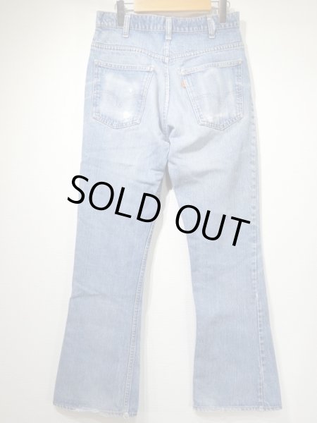 画像2: 70s '76 Levi's 646 DENIM PANTS BELL BOTTOM  (2)