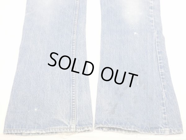 画像11: 70s '76 Levi's 646 DENIM PANTS BELL BOTTOM  (11)