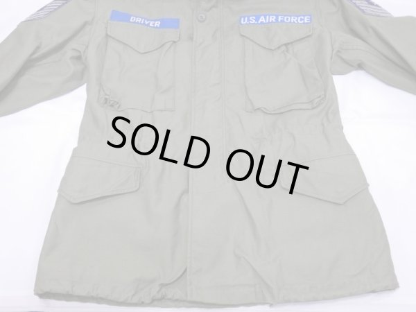 画像7: 60s '68 US AIR FORCE USAF M-65 FIELD JACKET 2nd TYPE GRAY LINING S-R (7)