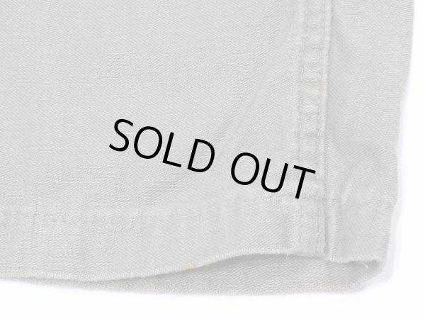 画像10: 70s '75 US ARMY OG-107 UTILITY BAKER PANTS  (10)