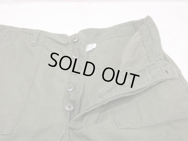 画像5: 70s '75 US ARMY OG-107 UTILITY BAKER PANTS  (5)