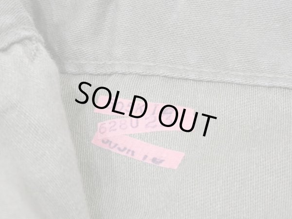 画像8: 70s '75 US ARMY OG-107 UTILITY BAKER PANTS  (8)