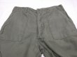 画像4: 70s '75 US ARMY OG-107 UTILITY BAKER PANTS  (4)