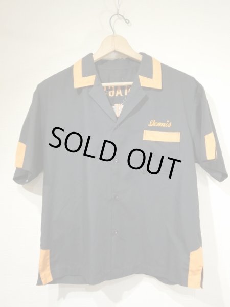 画像2: 60s 70s MILITARY SOUVENIR BOWLING SHIRT (2) (2)