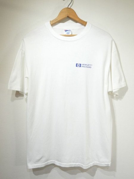 画像2: 90s Hanes HP Hewlett Packard ADVERTISING PRINT T-SHIRT MADE IN USA (2)