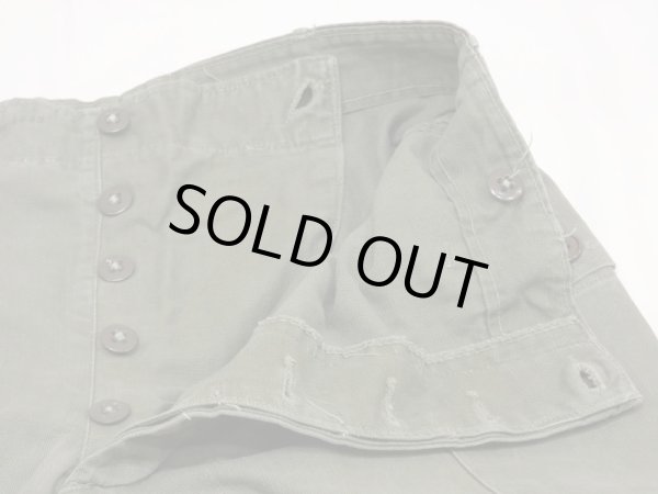 画像7: 40s US ARMY M-43 HBT TWILL UTILITY TROUSERS PANTS (2) (7)