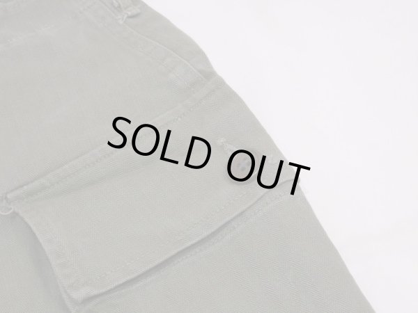 画像6: 40s US ARMY M-43 HBT TWILL UTILITY TROUSERS PANTS (2) (6)