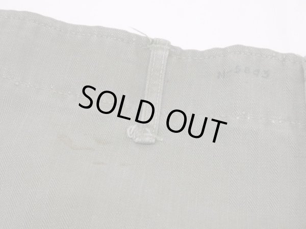 画像5: 40s US ARMY M-43 HBT TWILL UTILITY TROUSERS PANTS (2) (5)