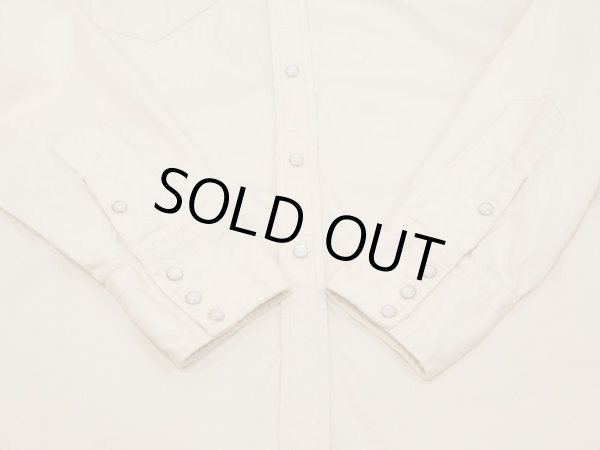 画像8: 60s The PORTER SHIRT COTTON SATIN WESTERN SHIRT (8)
