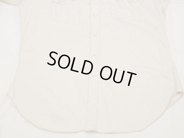画像7: 60s The PORTER SHIRT COTTON SATIN WESTERN SHIRT (7)