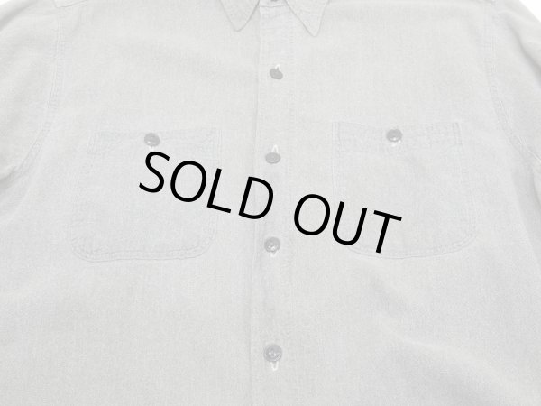 画像6: 40s 50s Rail Chief SALT&PEPPER BLACK CHAMBRAY SHIRT (6)
