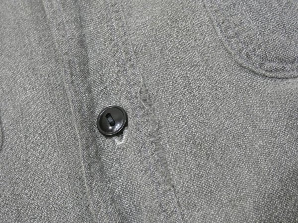 画像7: 40s 50s Rail Chief SALT&PEPPER BLACK CHAMBRAY SHIRT (7)