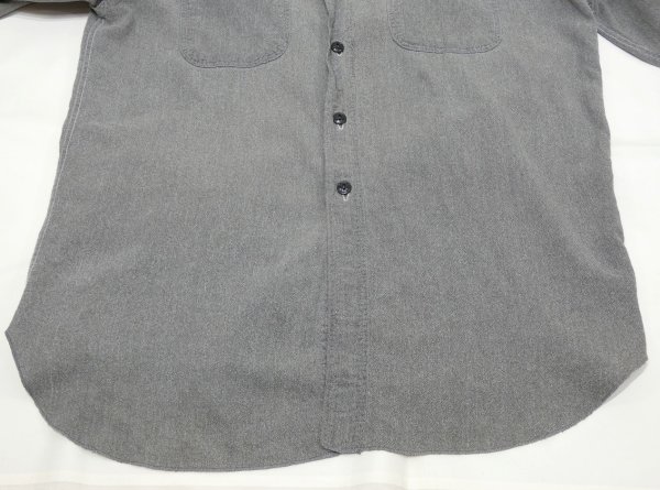 画像8: 40s 50s Rail Chief SALT&PEPPER BLACK CHAMBRAY SHIRT (8)