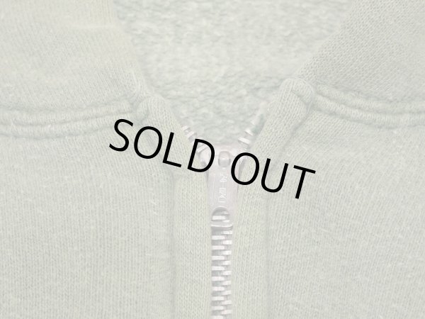 画像3: 60s TULTEX FULL ZIP SWEAT PARKA HOODIE (3)
