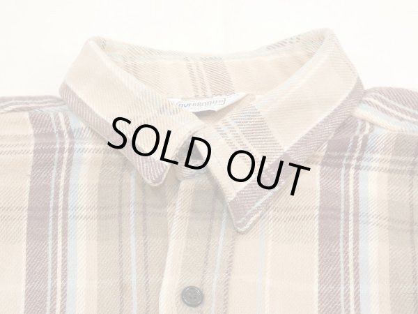 画像4: 70s 80s FIVE BROTHER HEAVY FLANNEL SHIRT MADE IN USA (4)