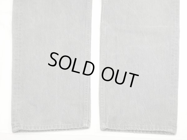 画像9: 80s Levi's 501-0636 YARN DYED GRAY DENIM PANTS MADE IN USA (9)