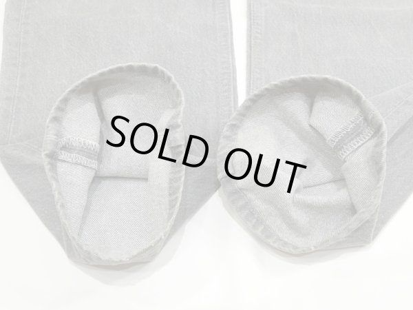 画像10: 80s Levi's 501-0636 YARN DYED GRAY DENIM PANTS MADE IN USA (10)