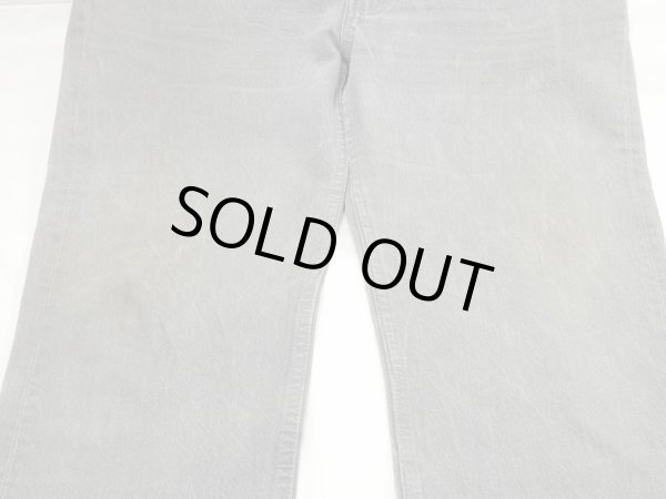 画像8: 80s Levi's 501-0636 YARN DYED GRAY DENIM PANTS MADE IN USA (8)
